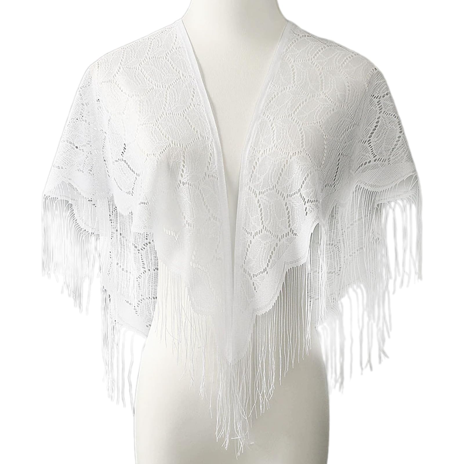 MICFENY Versatile Fashionable Lace Scarf Accessory Soft Comfortable Wear For Daily Or Formal Event