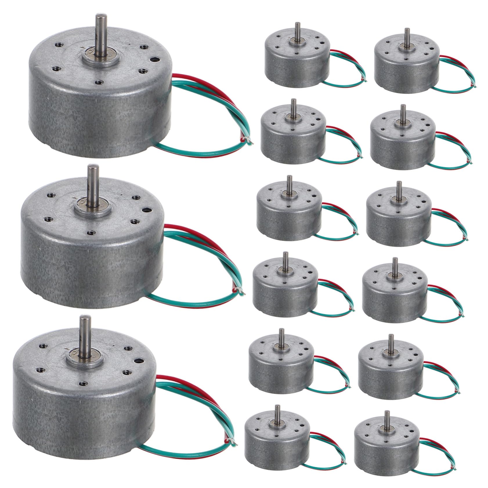 Mini Moteur Électrique Câble, Lot de 20 Pièces en Métal pour Modèles