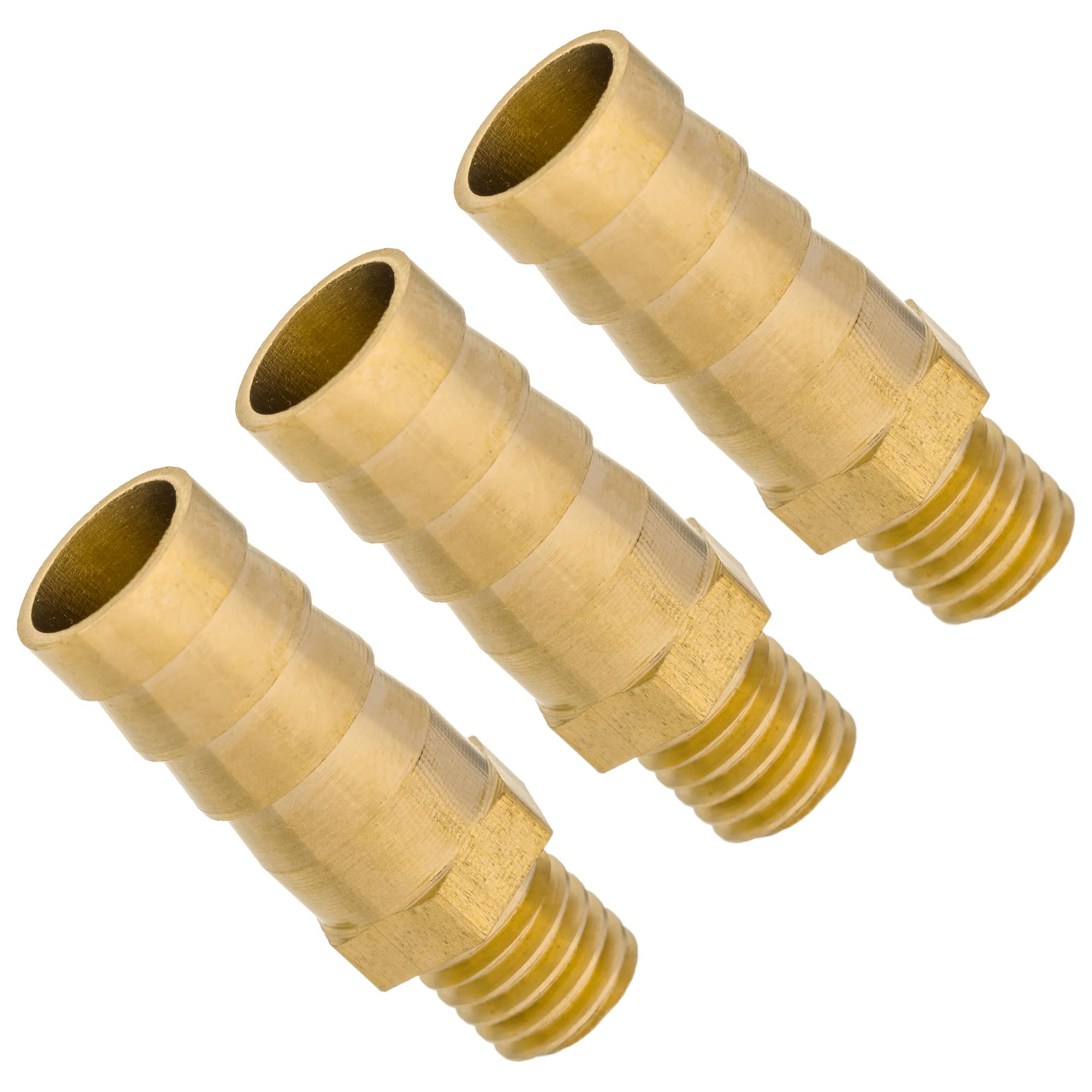 Conector Hexagonal De Latón M8 Paso 1.25 Mm – Separador De Pernos Tipo Acoplamiento Largo (S=10)