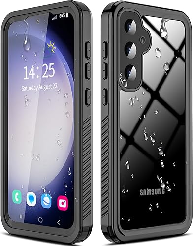 Funda impermeable para Samsung Galaxy A03S con protector de pantalla integrado, resistente al agua, a prueba de polvo, a prueba de golpes, a prueba