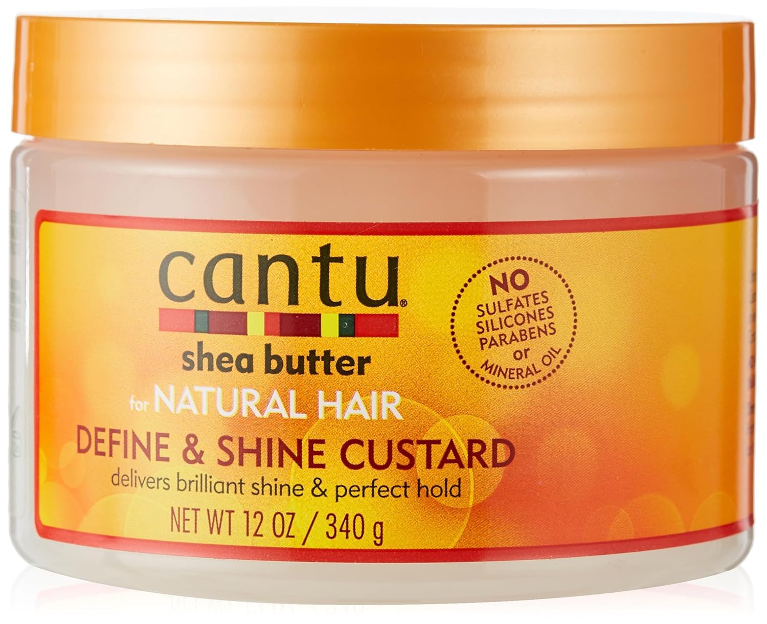 Cantu Natural Hair Defining and Shine Cream Lot de 2 pots de 355 ml