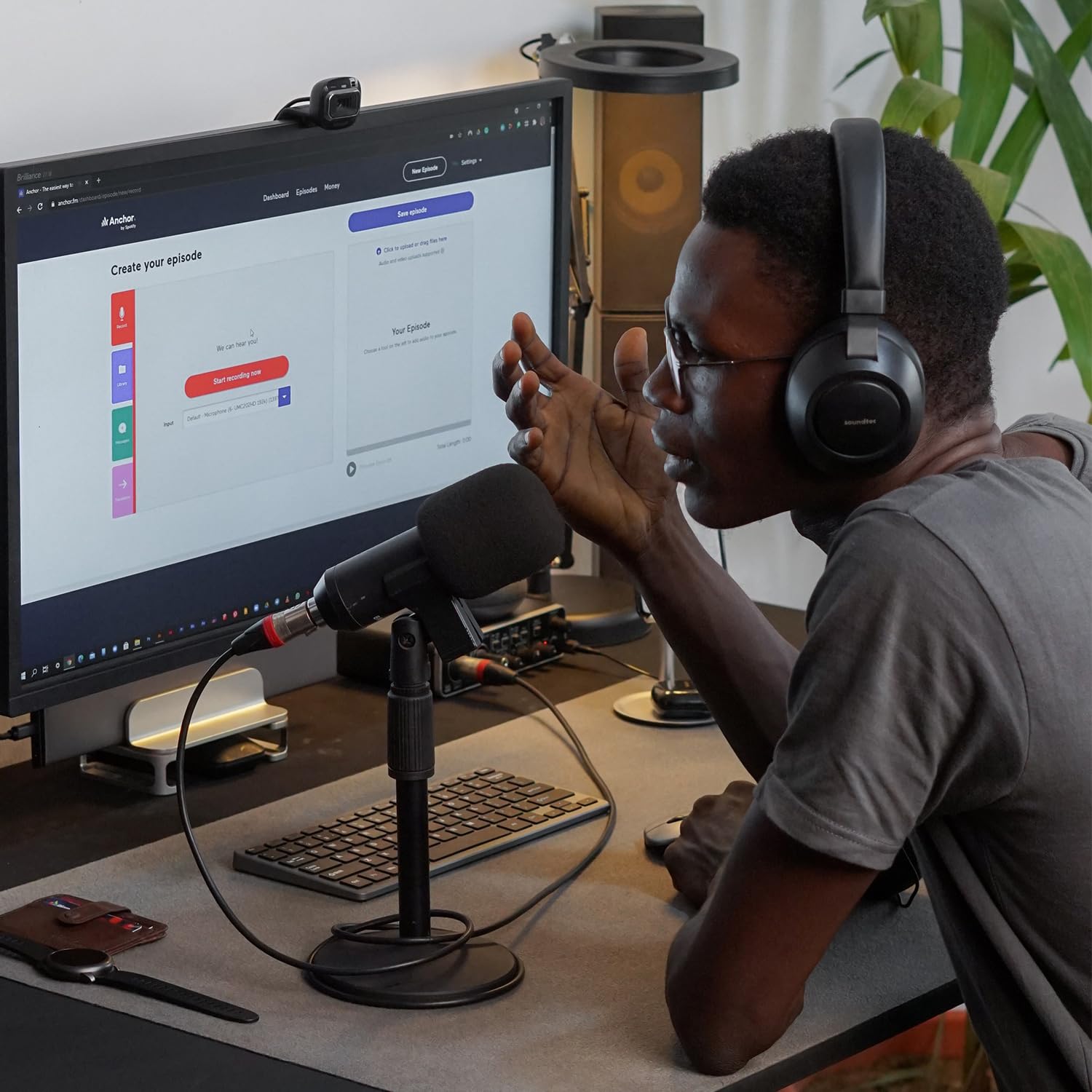 Icon Pro Audio GoLive Pro tragbares DSP Audio Interface für Live‑Streaming & Performance mit 24‑Bit 48kHz