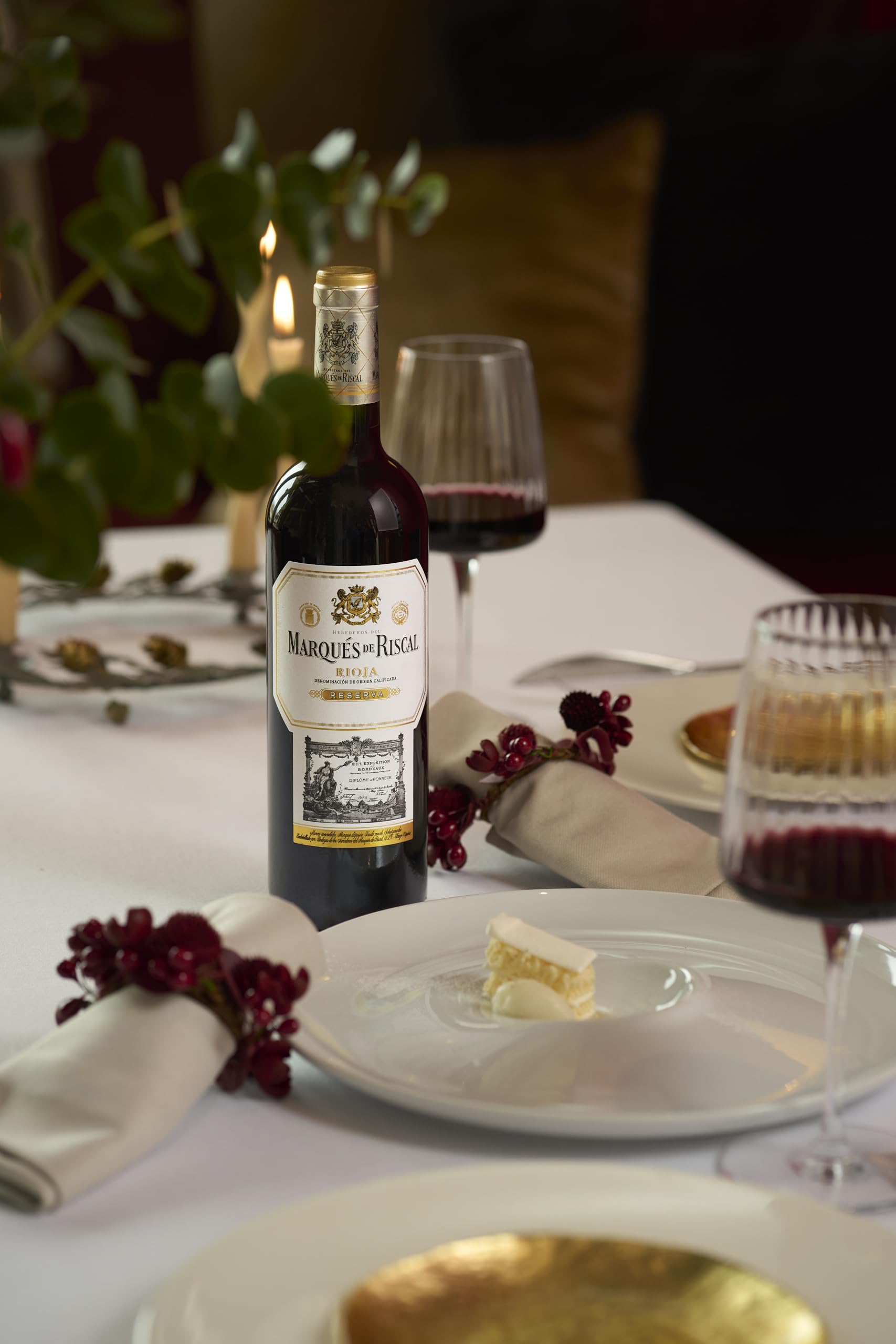 Marques De Riscal Reserva Vino Tinto Rioja Tempranillo 750 ml