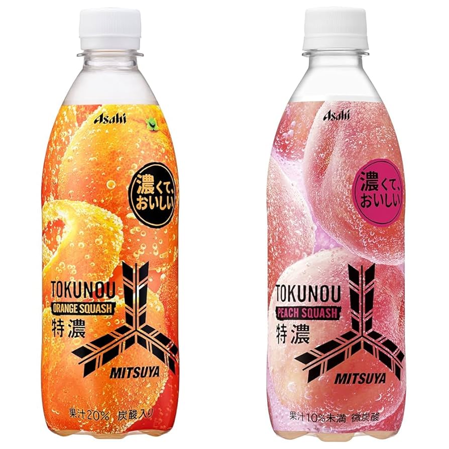 Amazon.co.jp: Asahi Beverage Mitsuya Tokuno Orange Squash