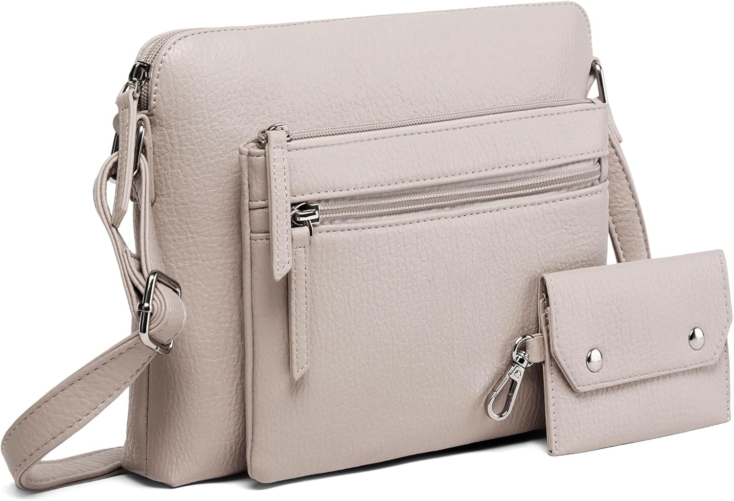 Crossbody Purses for Women Small Organizer Crossbody Bags for Women Built in RFID Wallet