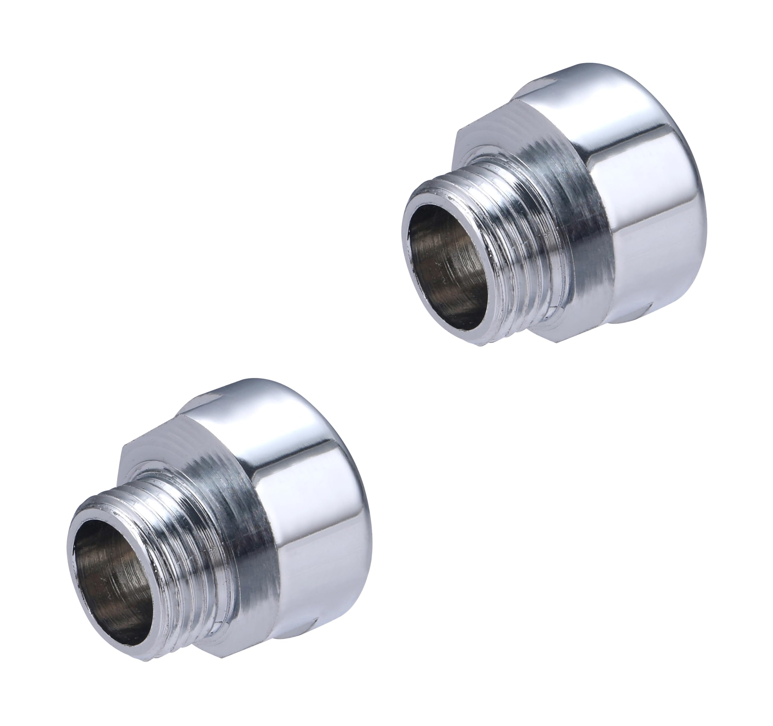 2 Raccords Excentrés de 5 millimètres pour Robinetterie Mâle 15x21 - Femelle 15x21 NOYON & THIEBAULT