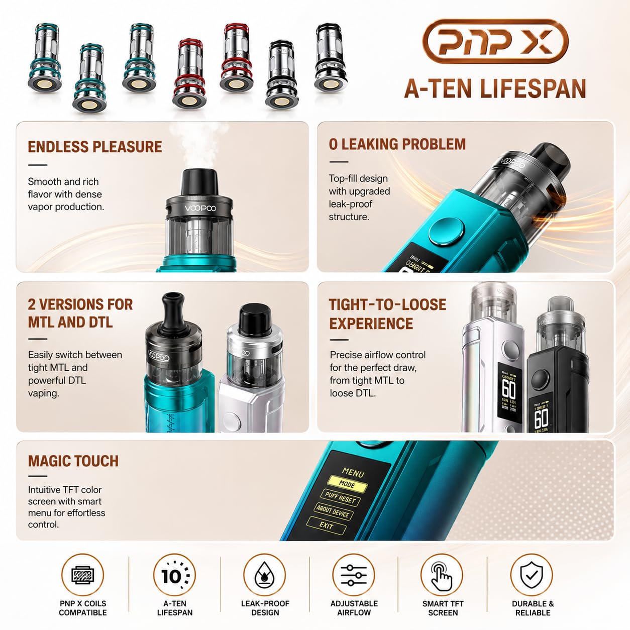 VOOPOO DRAG S2 POD Vape Kit [Sky Blue] - 2500mAh Integrated Battery, PnPX  Pods and Coils Compatible, Refillable and Rechargeable, E Cigarettes, E  Cig, Voopoo Vaping, No Nicotine No Liquid : Amazon.co.uk: