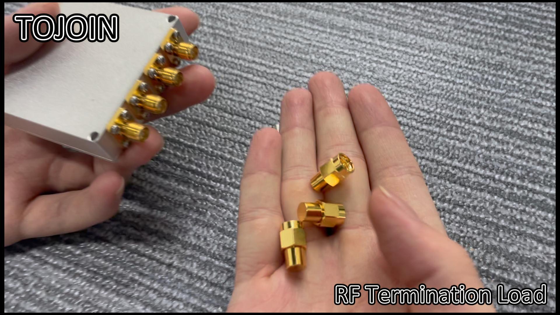 Bloc DC TOJOIN – Adaptateur Coaxial RF 2.92 Mâle-femelle 10MHz-40GHz – Bloque Tension DC, Protection équipement Test