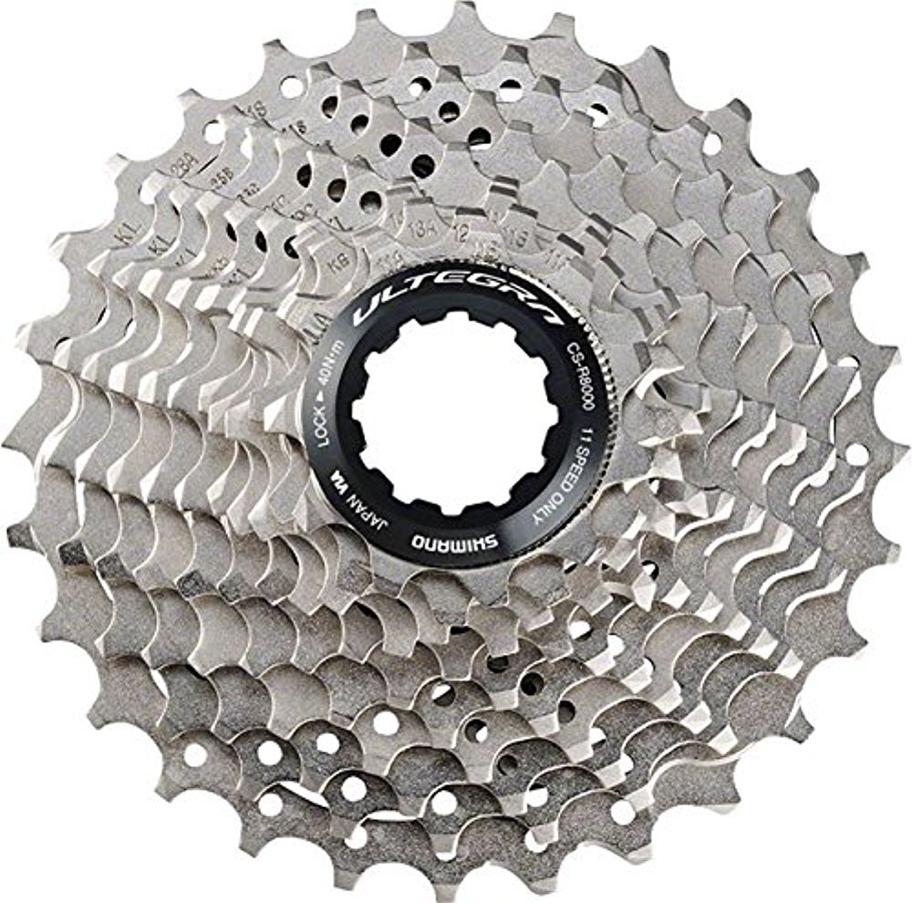 SHIMANO Unisex Cs-r8000 Shimano Ultegra CS R8000 Cassette 11 fold speed freewheel