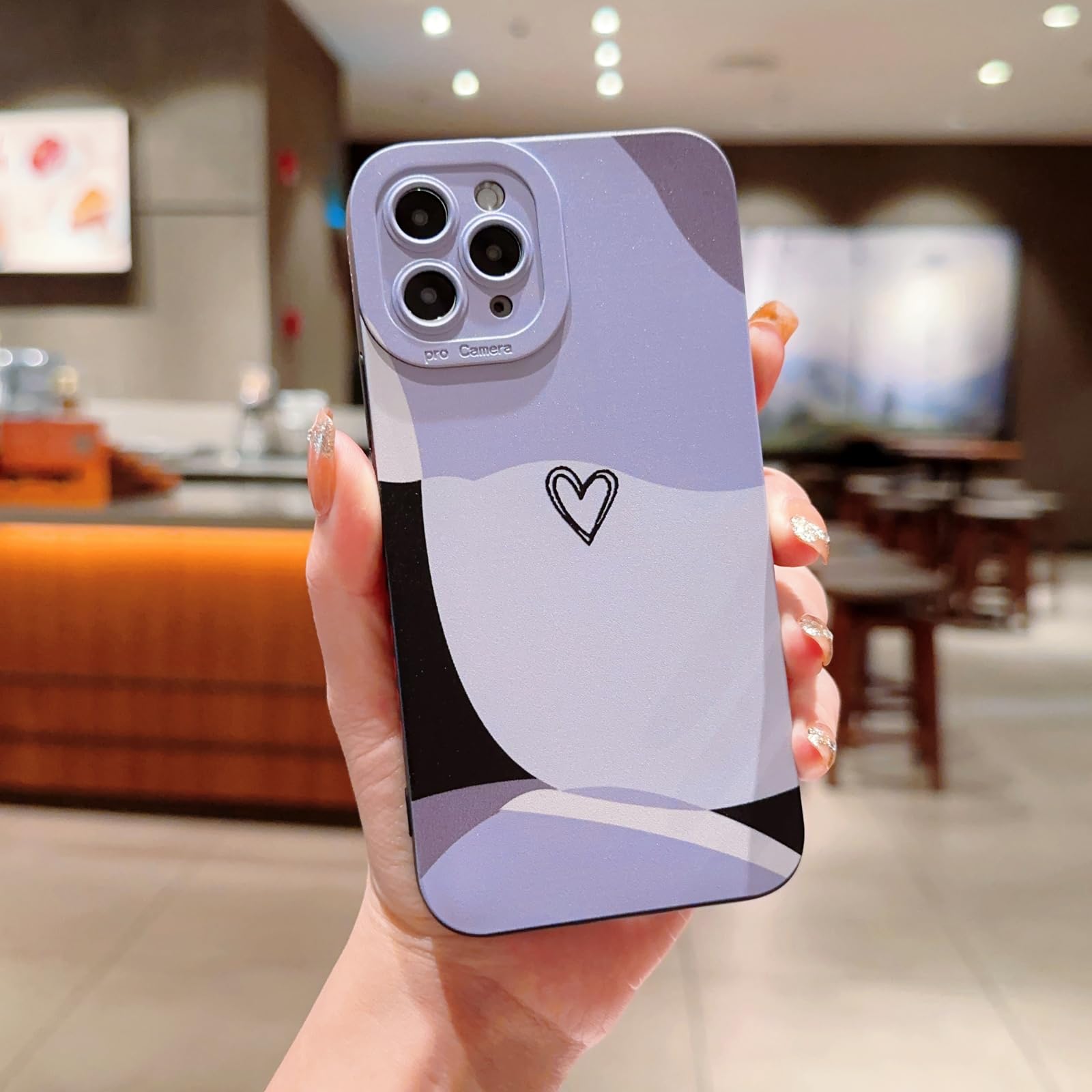 Coque - Pour IPhone - 14 Pro Max - Protection Antichoc - Violet - Semi-Transparent - Téléphonie