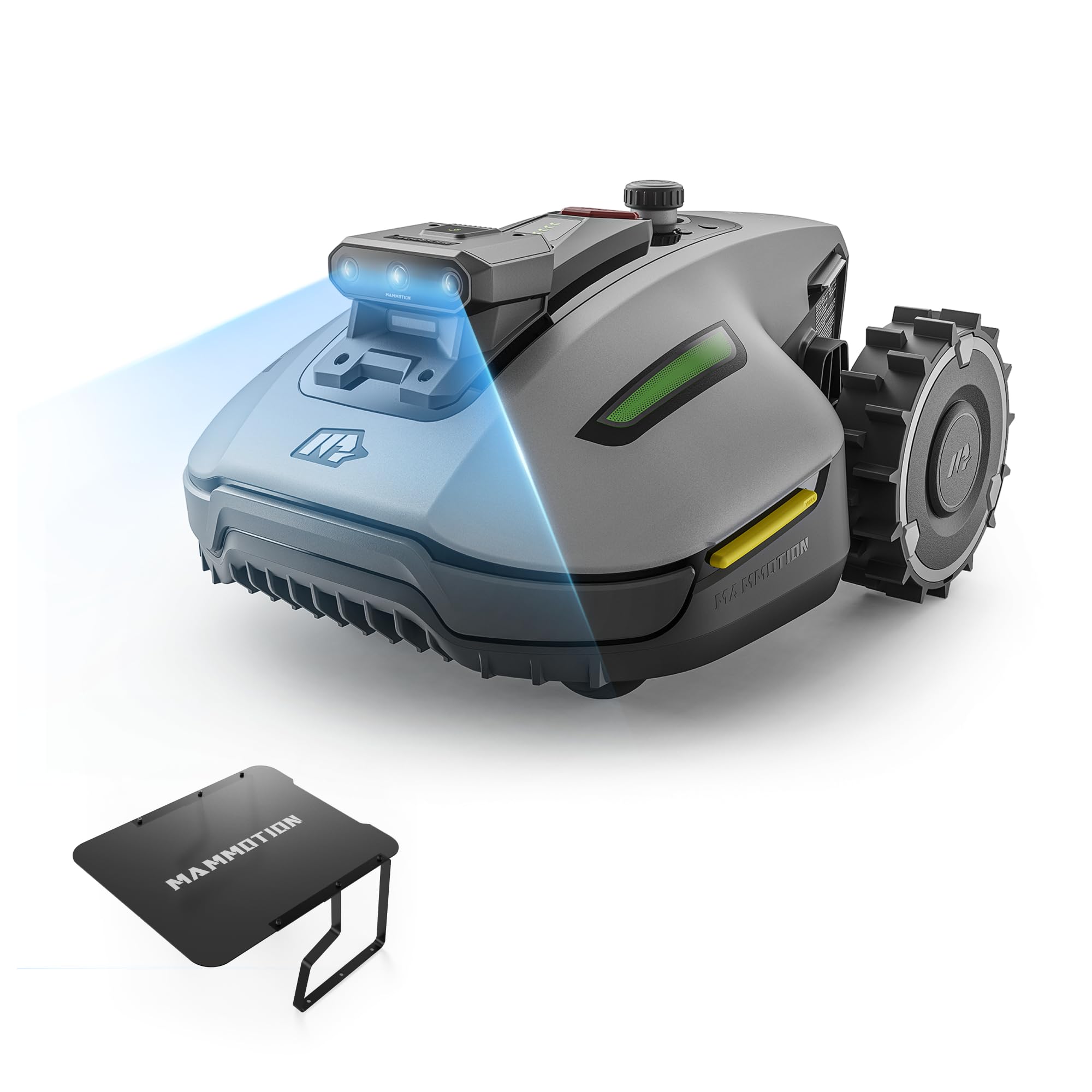 MAMMOTION YUKA Mini 2 500 Robot Tondeuse avec Mini Garage