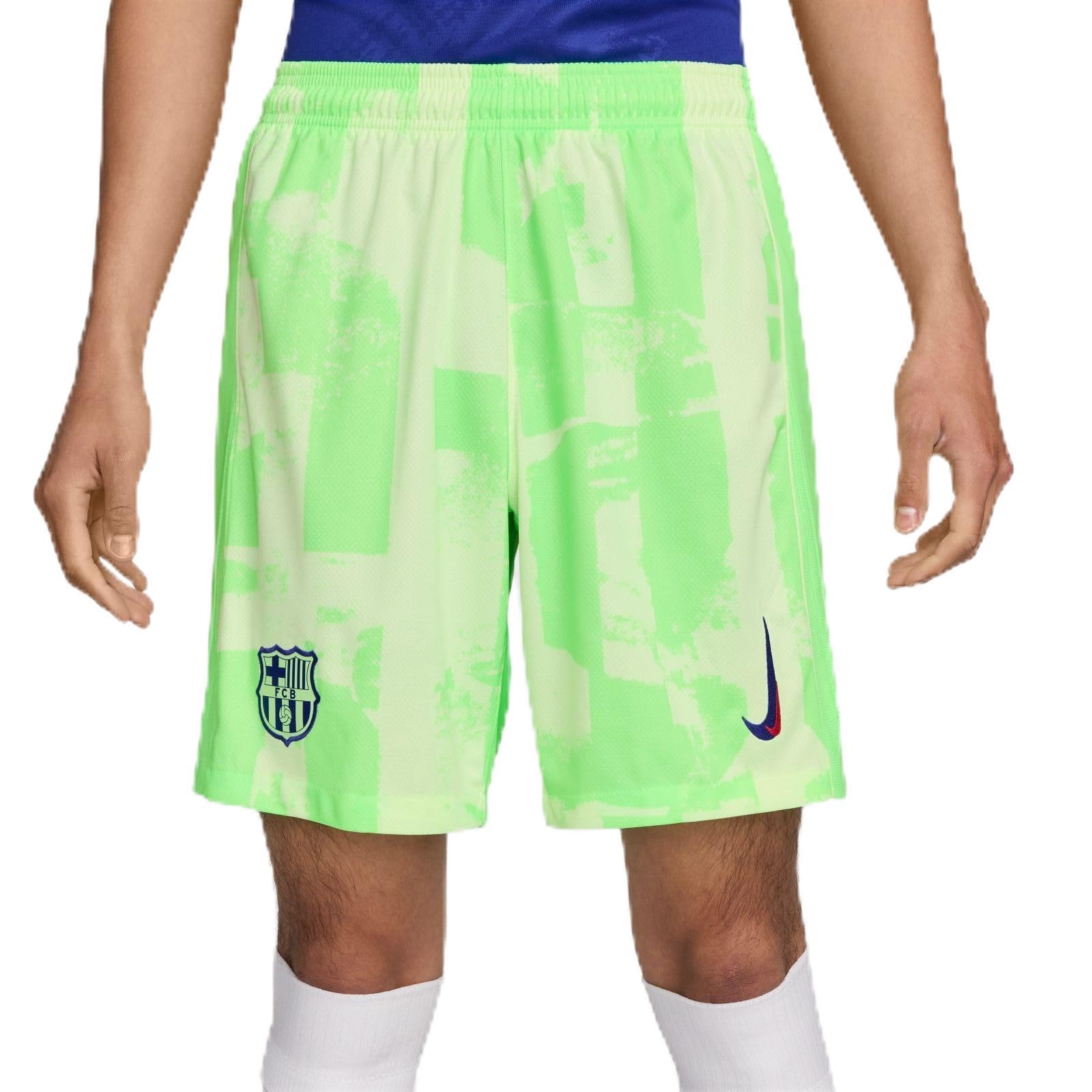 Nike Men's FCB M Nk Df Short Stad 3r, Barely Volt/Lime Blast/Old Royal, M