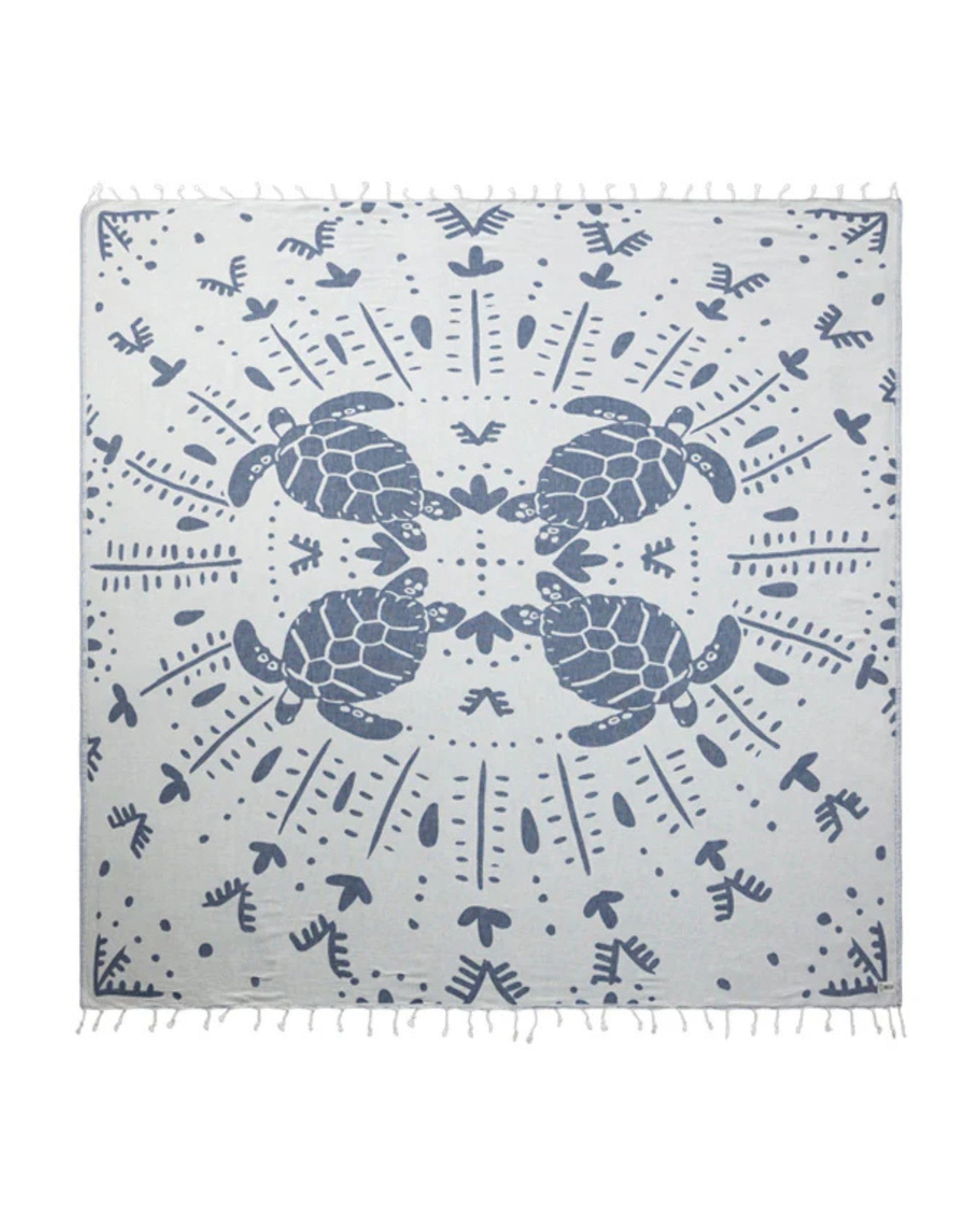 Sand Cloud Extra Large Turkish Beach Towel - Sand Free - 100% Organic Turkish Cotton Yarn - Quick Dry Towel for Beach, Picnic, Blanket or Bath - As