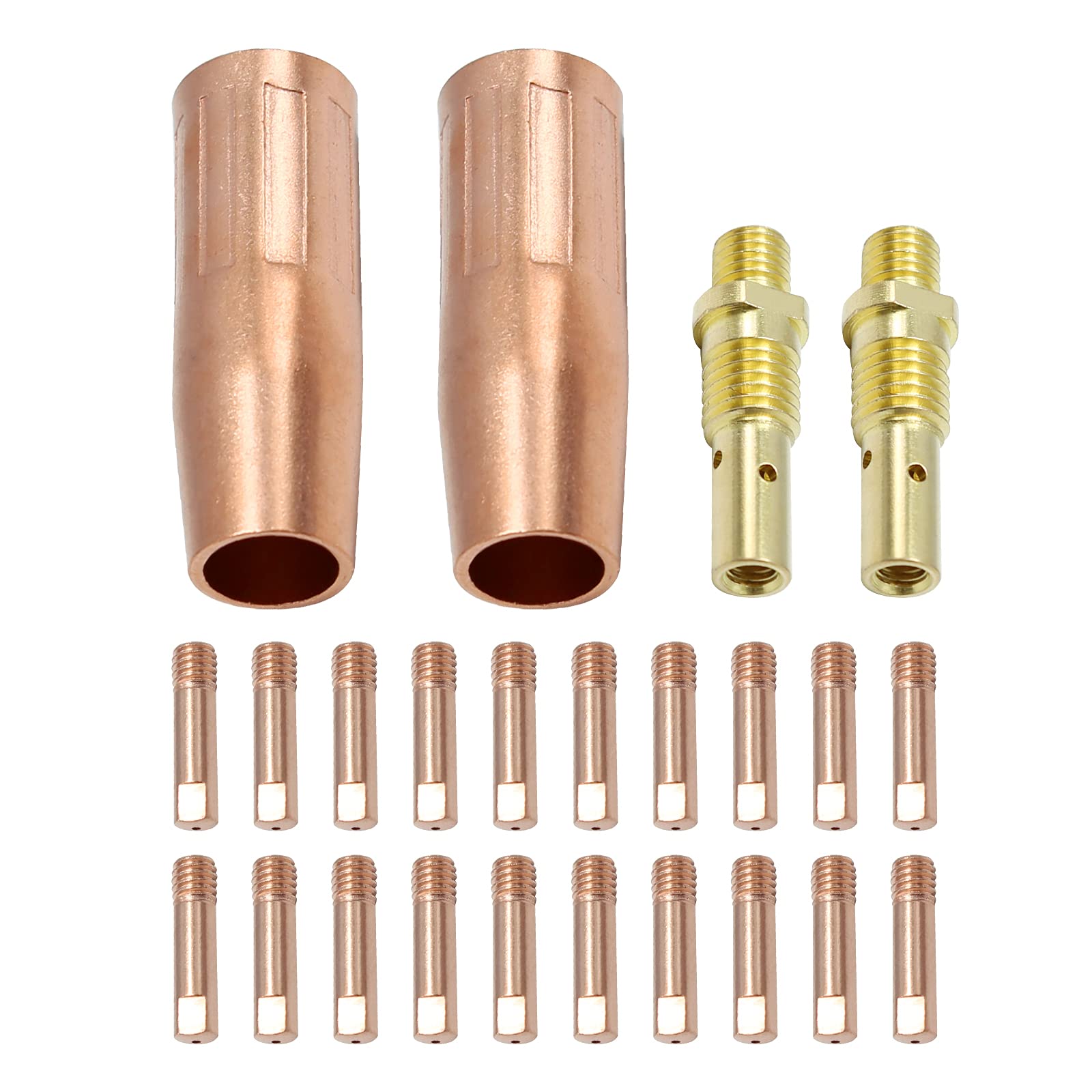 Saihisday Mig Welder Parts 0.030" Mig Welding Gun Accessory Compatible with Lincoln Magnum 100L K530 Series Tweco Mini/#1