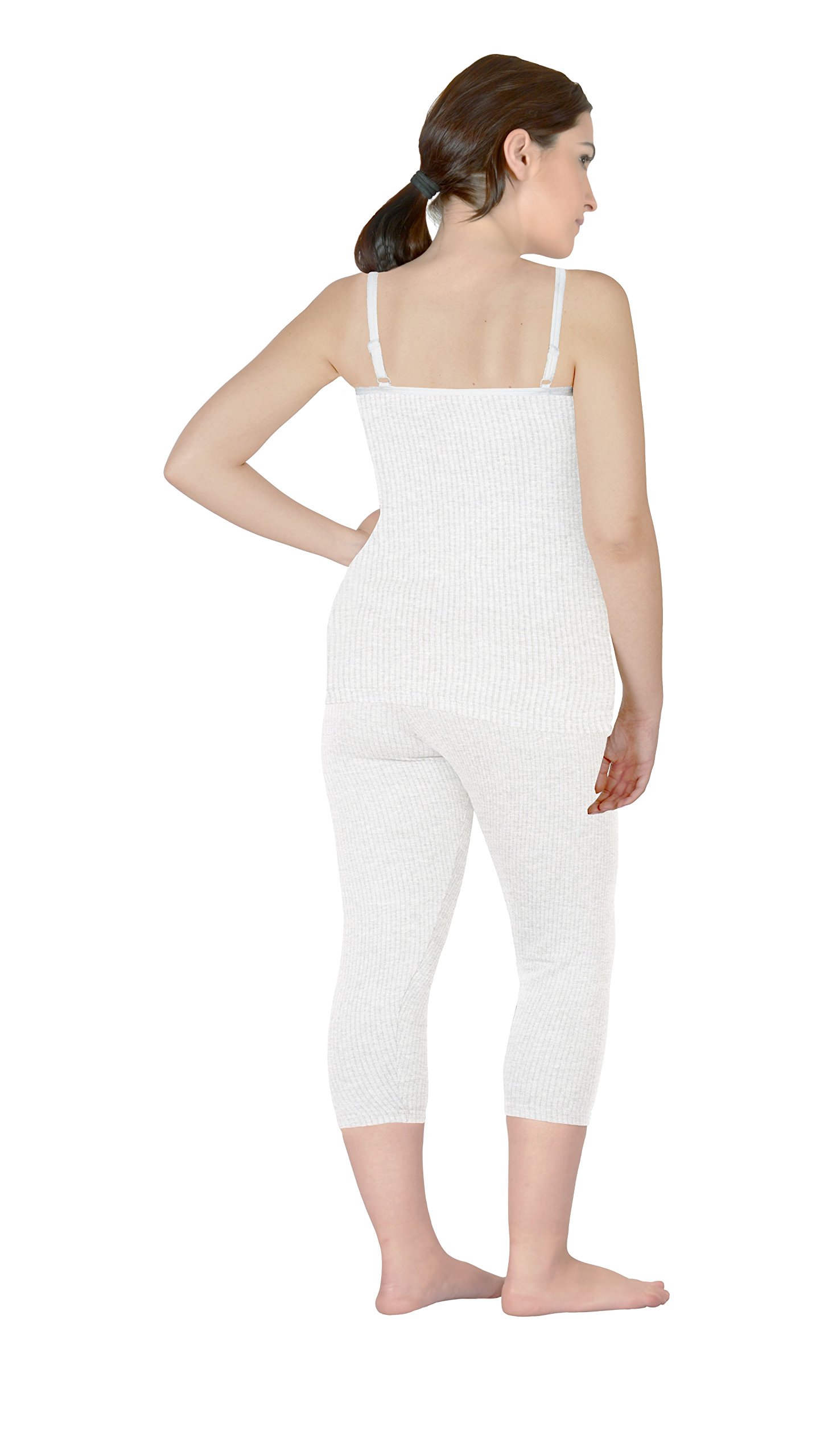 Selfcare Girls Sphagetti Thermal Top & Pyjama Set - Image 2 thumbnail