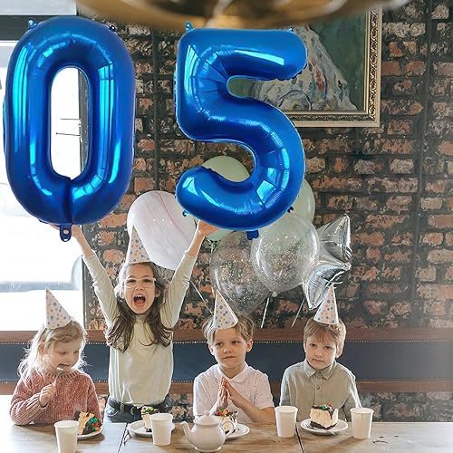 Miniatura 7 de Globos digitales del número 24 de 32 pulgadas, globos del alfabeto, globos de cumpleaños de 24, globos de helio, globos grandes para suministros de