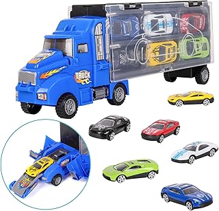 coches y camiones de juguete