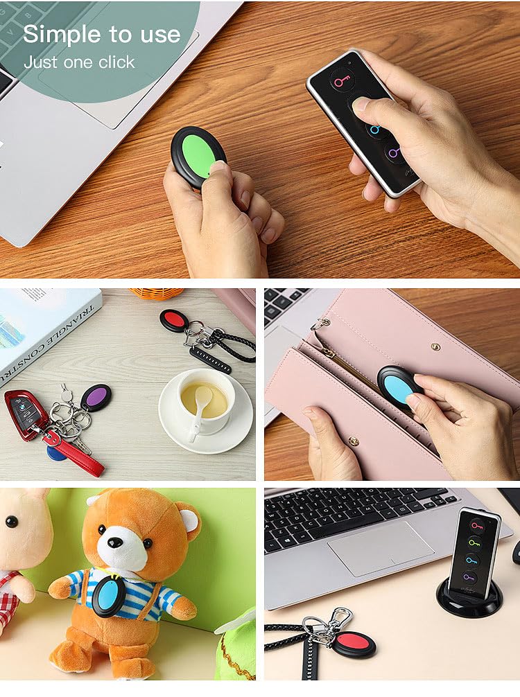 Localisateur d'objets et de clés avec 4 récepteurs RF [infactory]