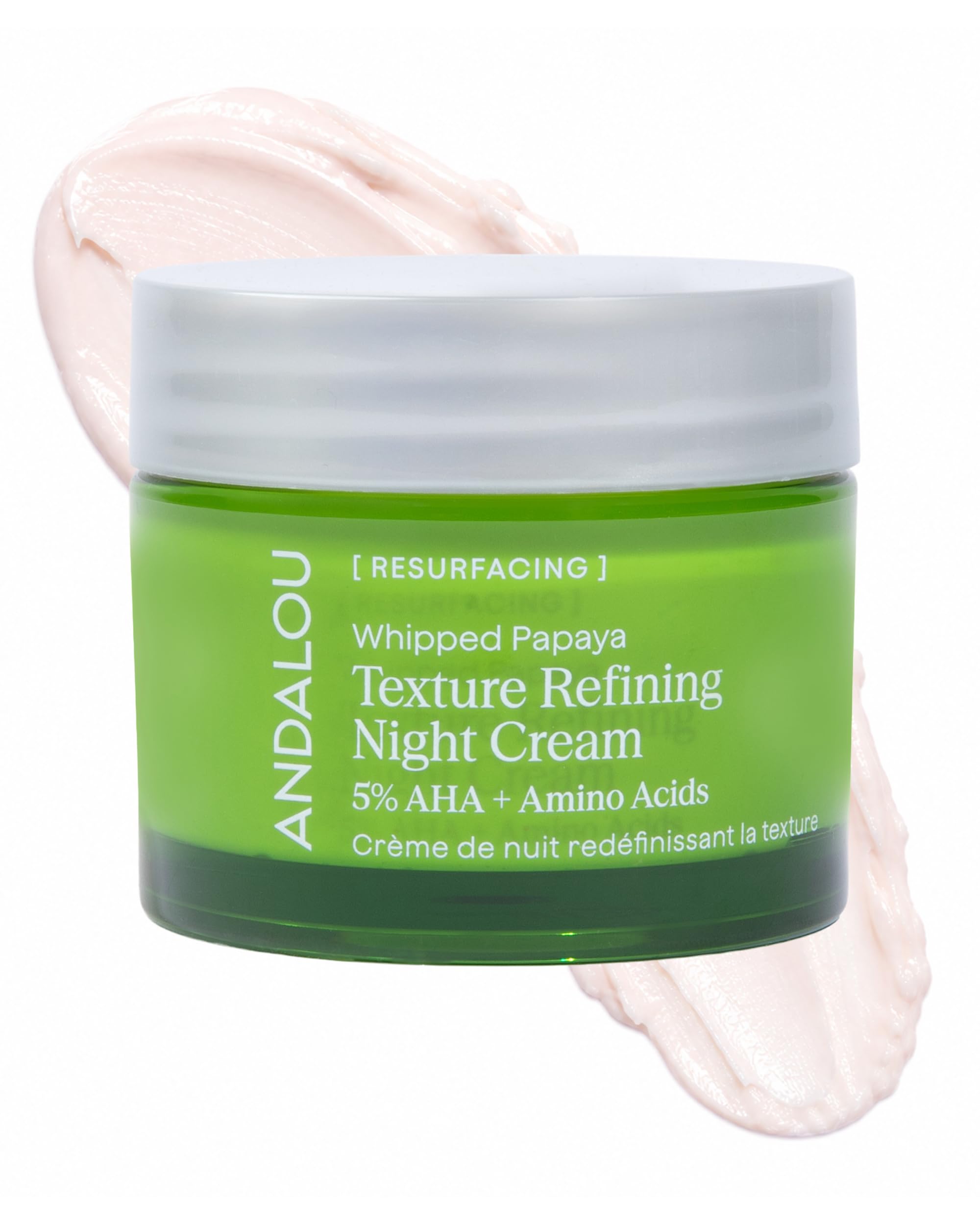Andalou Naturals Resurfacing Night Cream | Overnight Moisturizer