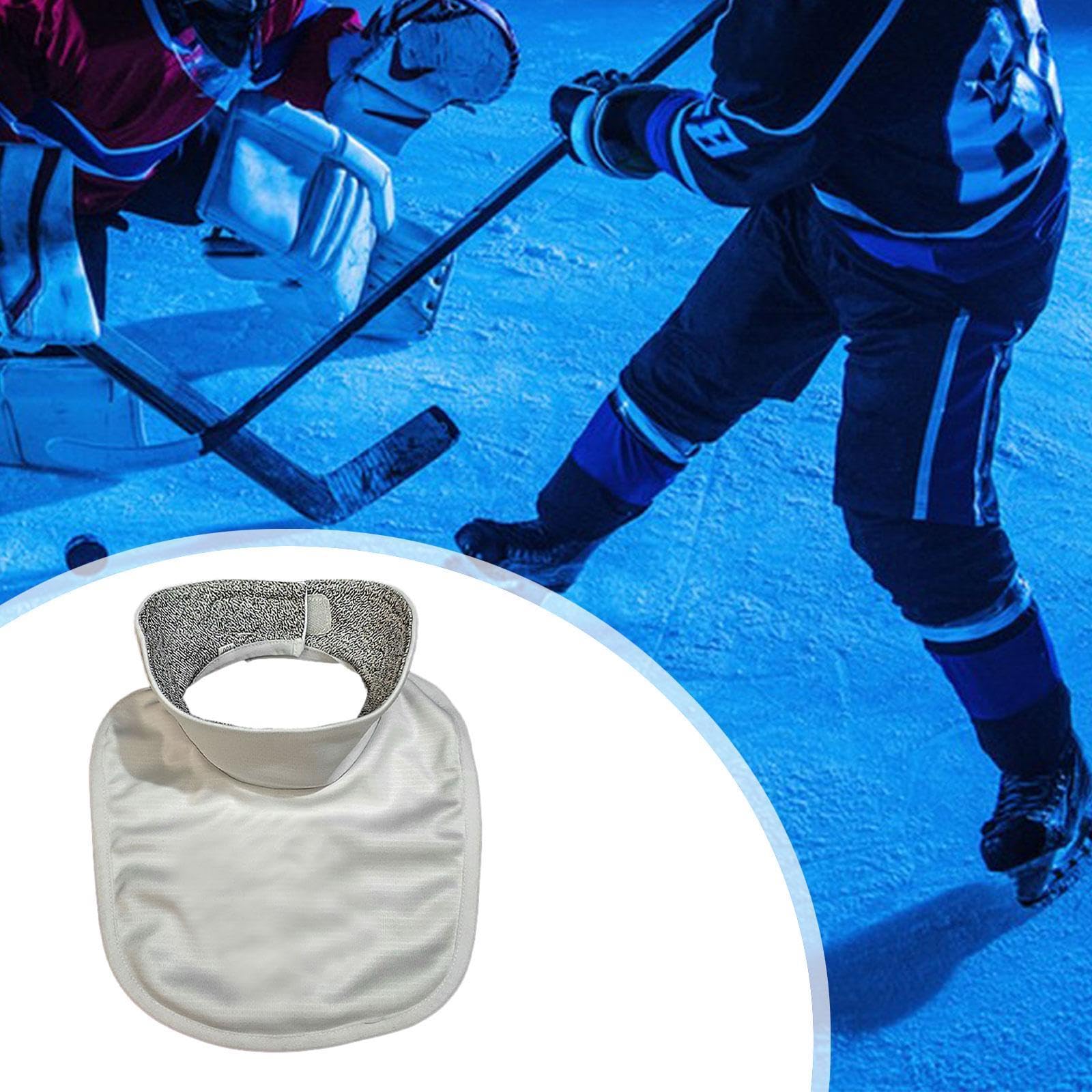 Protezione per Il Collo Regolabile per Hockey su Ghiaccio, Equipaggiamento Protettivo per L'allenamento.