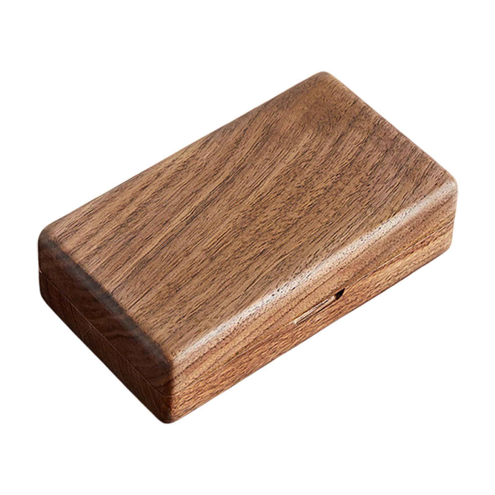Pudełko na drobiazgi z drewna, organizer na biurko, organizer do przechowywania bransoletek, koralików DIY, małych przedmiotów, naszyjników, prezentów, białego hebanu(White Walnut)