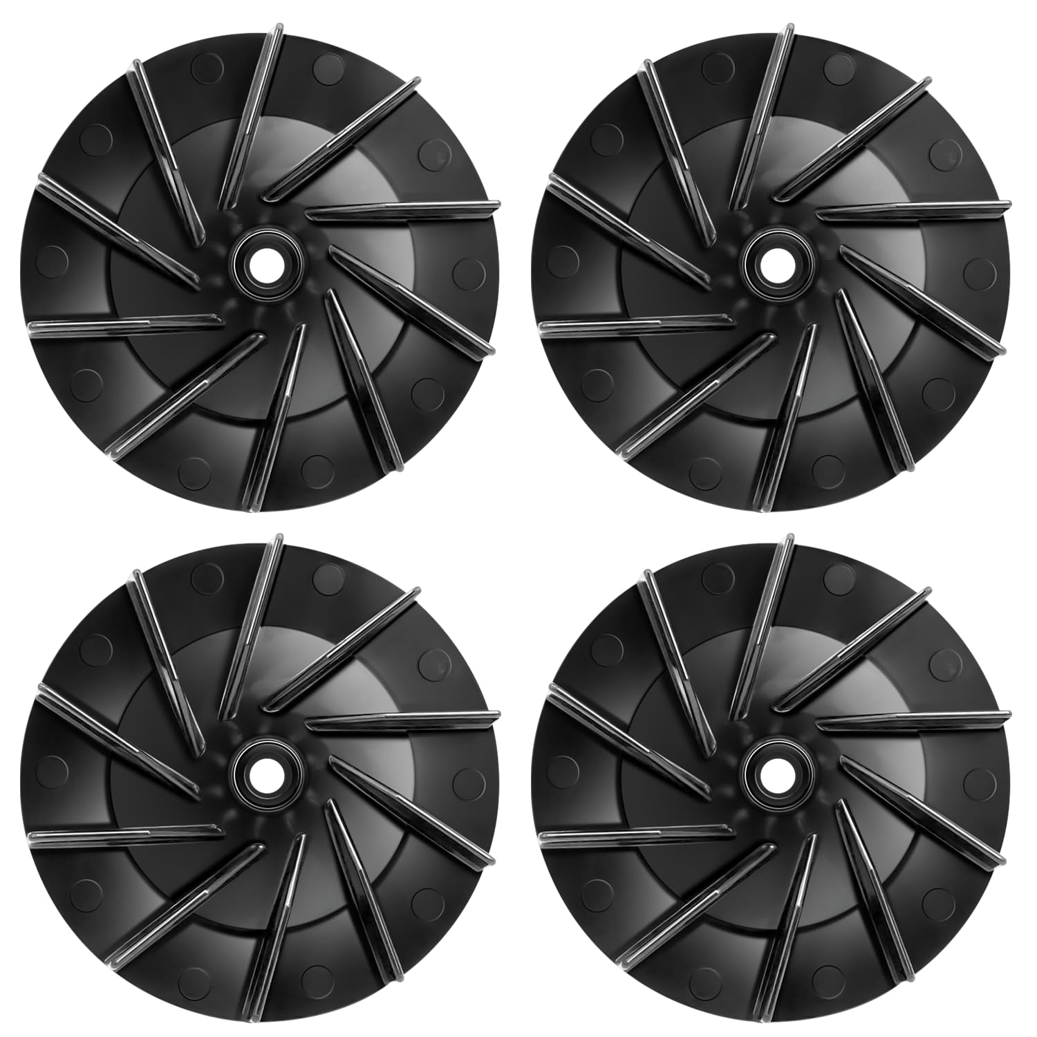 HASME81092 Vacuum Cleaner Low Profile Fan Replacement for Sanitaire Eureka 12988-1 1400 Fits for SC679H SC679G SC679J SC678A 1402A 2010XRB 5071E 7534A 7575 SC684E SC684E SC887A SC888, 4-Pack