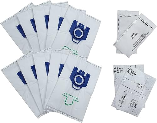 Miniatura 2 de 10 bolsas GN de repuesto compatibles con Miele Classic C1 – Complete C2 – Complete C3 – S2 [S2000] – S5 [S5000] – S8 [S8000] – S800 – S600 -S400i