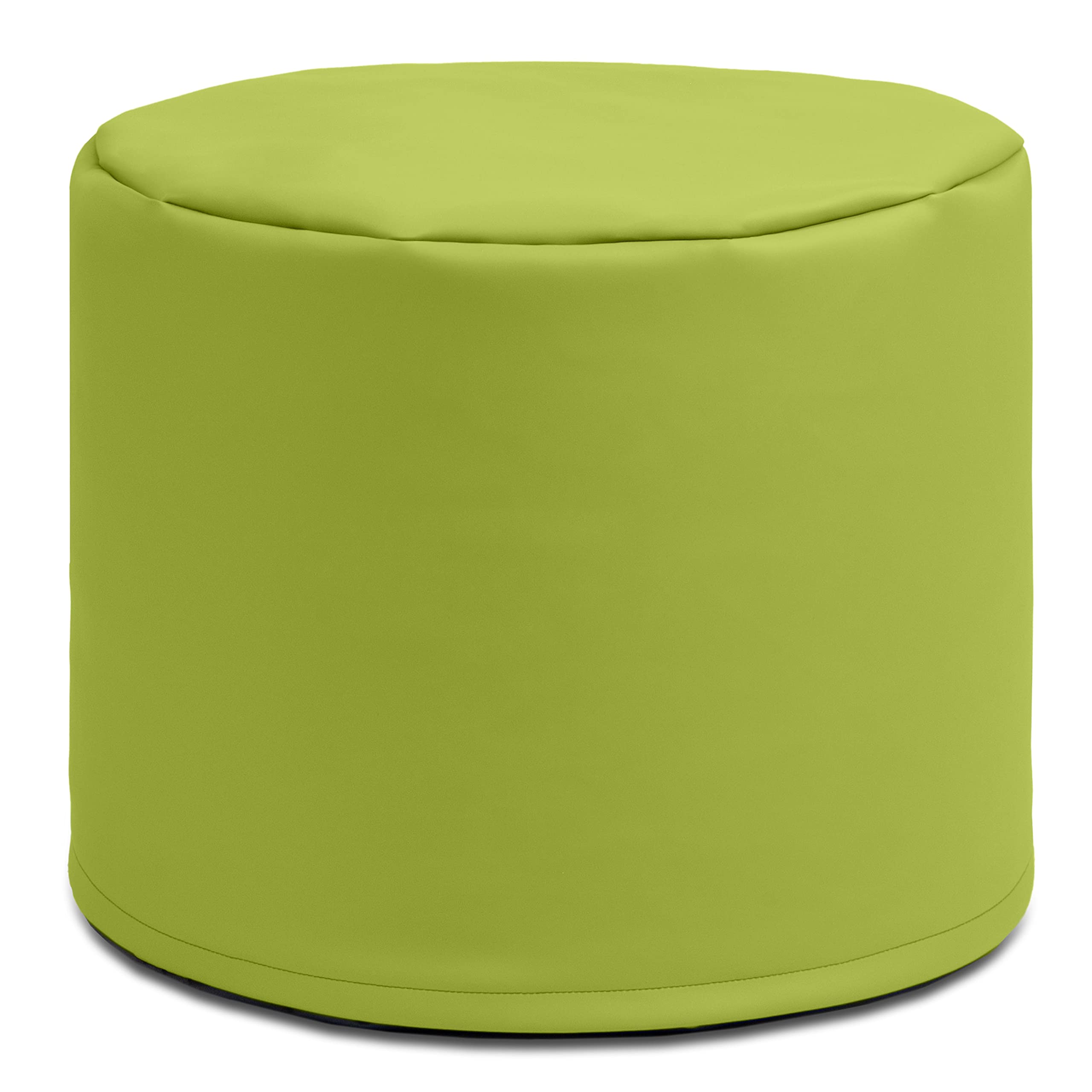 Jaxx Mallo Modular Pouf Classroom Bean Bag Seat, Premium Vinyl - Green