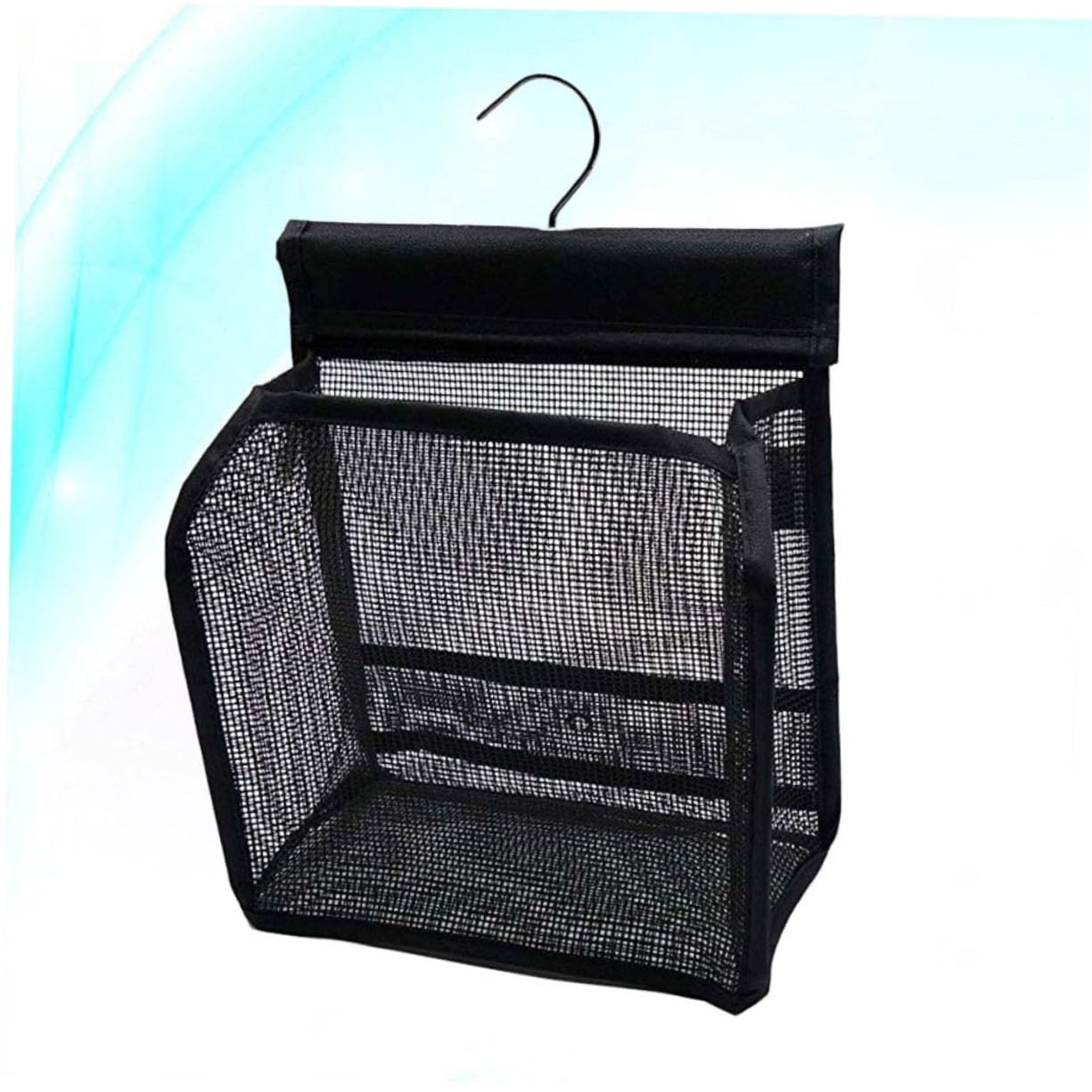 Sosoport Borsa Da Doccia in Rete Gancio Multiuso, Organizer Bagno Ampio Scomparto in Nylon e Pvc, Set 3 Pezzi Per Viaggio, Palestra e Dormitori