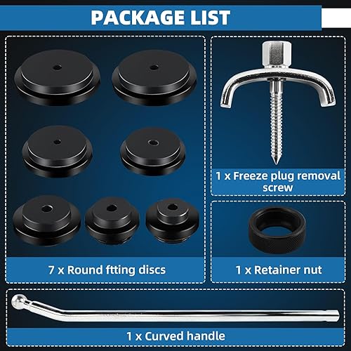 Miniatura 3 de Juego de herramientas de extracción de enchufe Frost