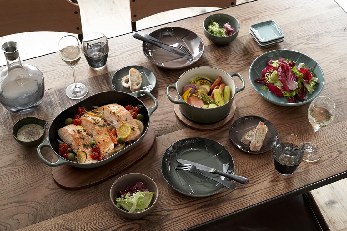 Amazon｜ル・クルーゼ(Le Creuset) 皿 メッシュ・ラウンドプレート S 