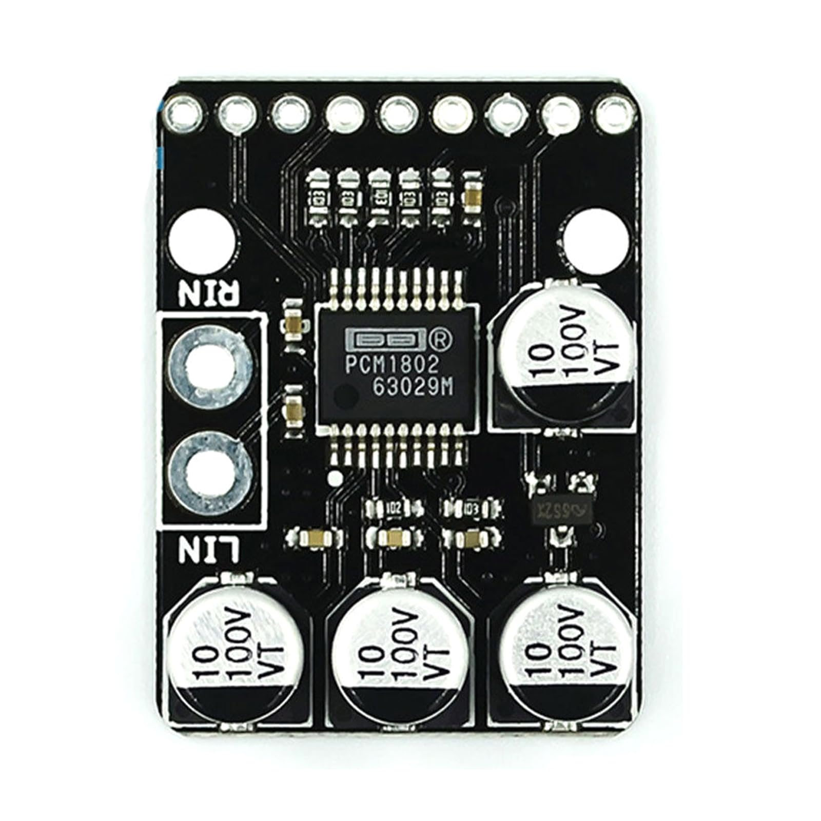 Ljmyy PCM1802 Sound Stereo A/D Adapter Decoding 24Bit 96kHz Digital Amplifiers Player Board Input Module