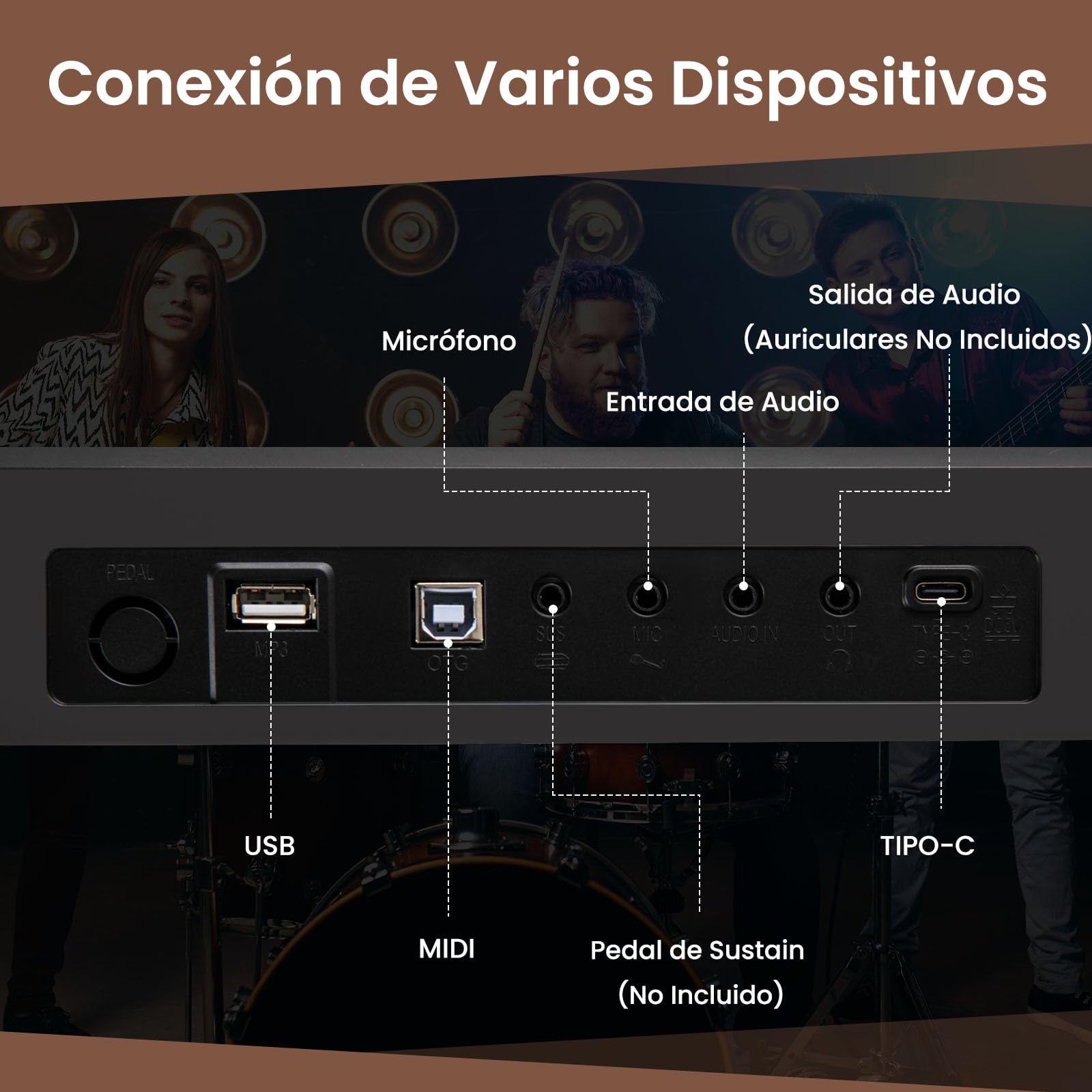 COSTWAY Piano Digital de 88 Teclas, Teclado Piano Eléctrico Plegable, Piano Digital Portátil Semipesado con MIDI, Atril, 1000 Ritmos, 1000 Timbres y Bolsa de Transporte para Niños, Adultos (Negro)