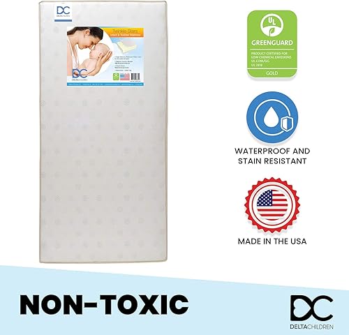 Miniatura 4 de Colchón Delta Children Twinkle Stars para cuna y bebé