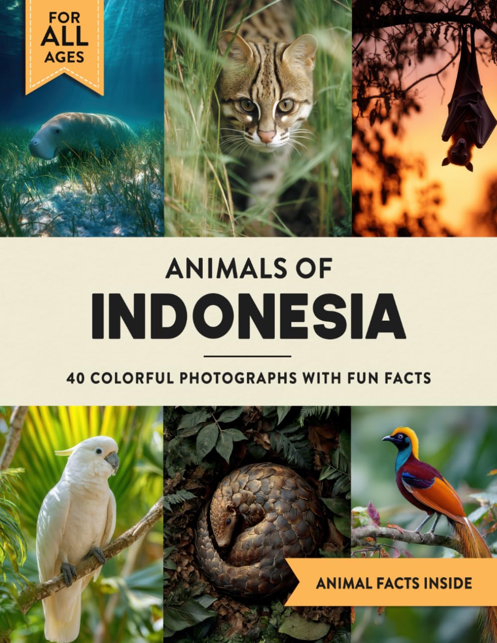 Animals of Indonesia: A Wildlife Picture Book With Fun Facts Including Bali and Borneo For Kids & Adults