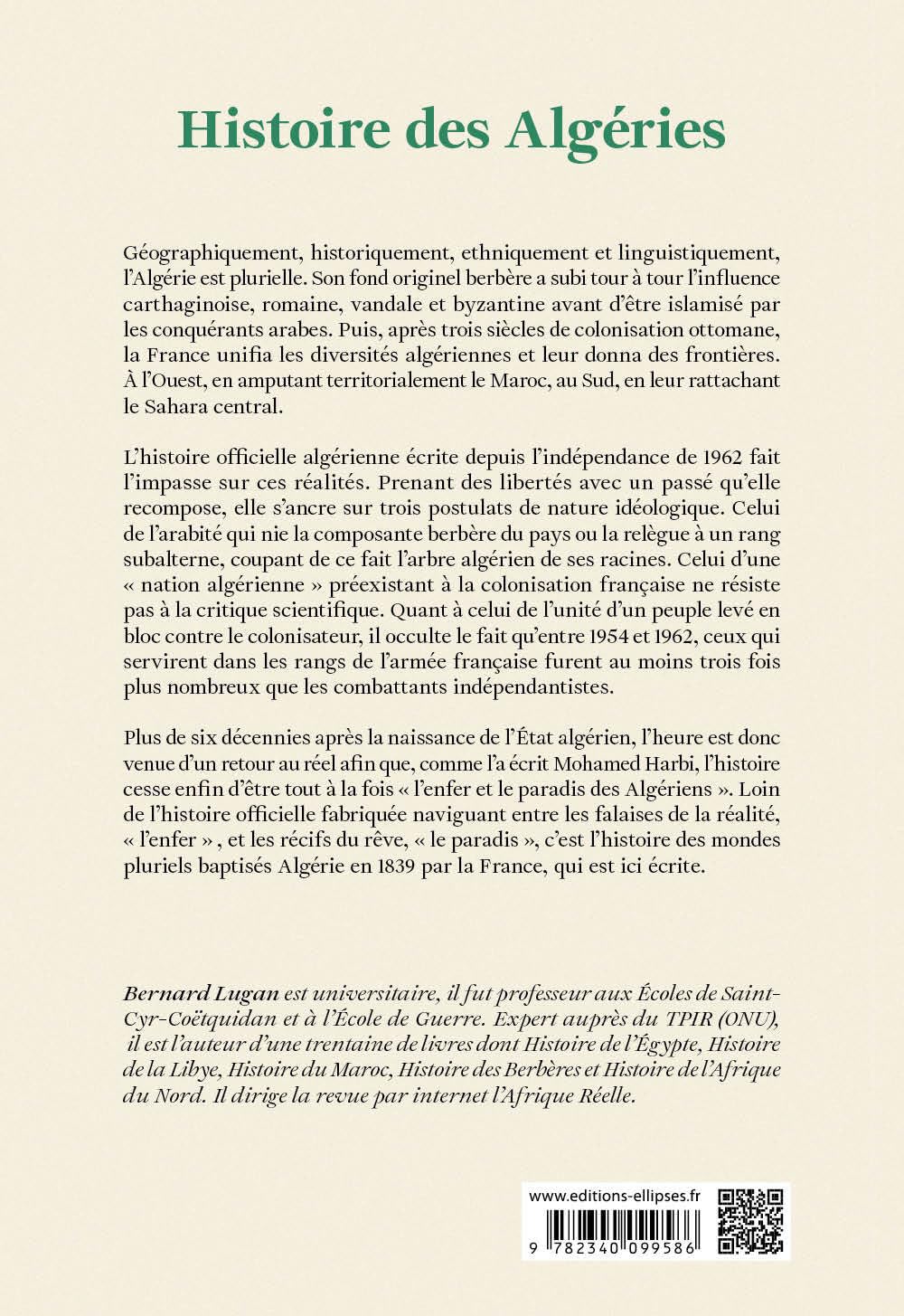 Histoire des Algéries: Des origines à nos jours