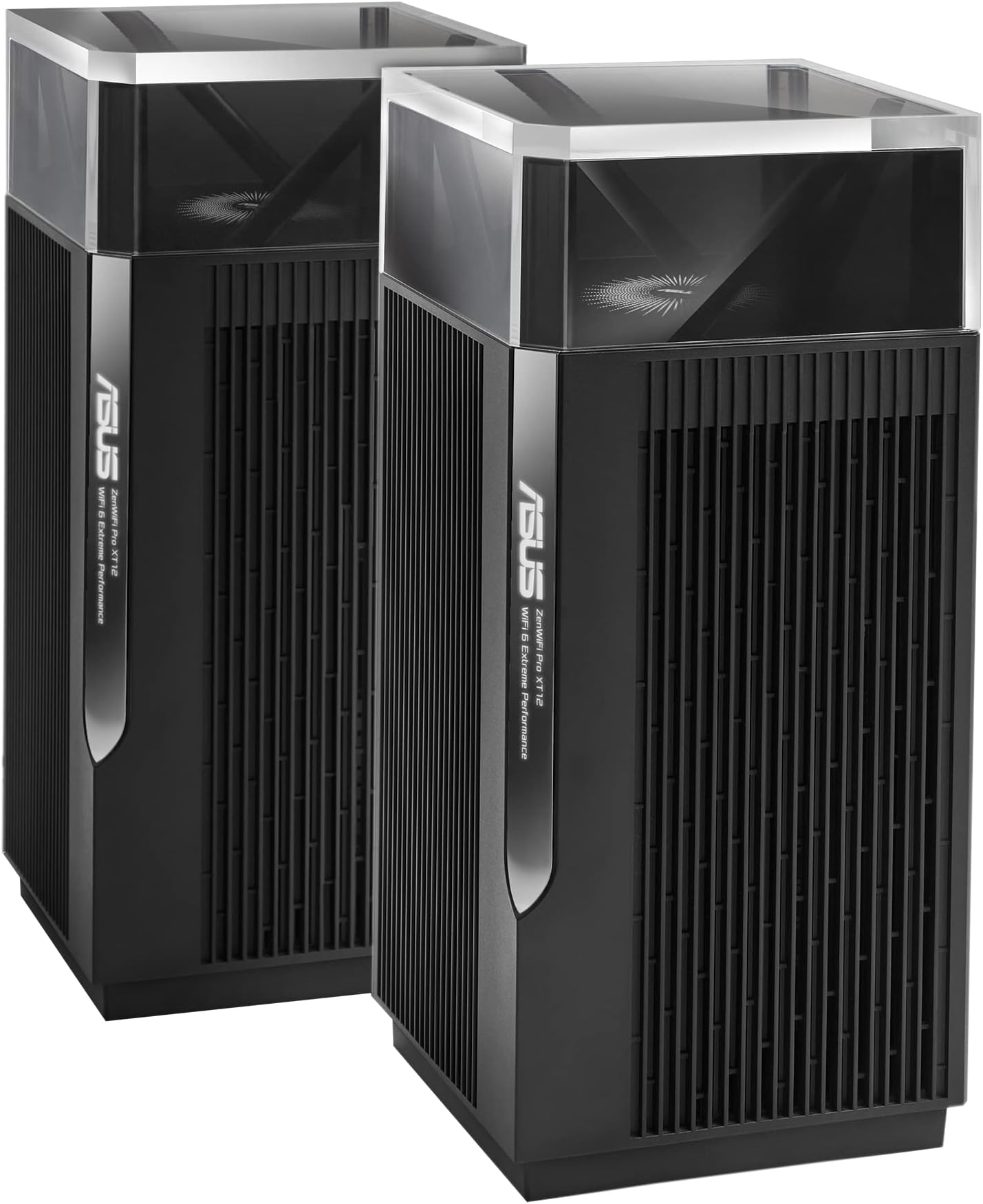 ASUS ZenWiFi Pro AX11000 Tri-Band WiFi 6 Mesh System (XT12 2PK) - Whole Home Coverage up to 6000 Sq.Ft & 6+ Rooms, Dual 2.5G Ports, AiMesh, Included Lifetime Internet Security, Easy Setup