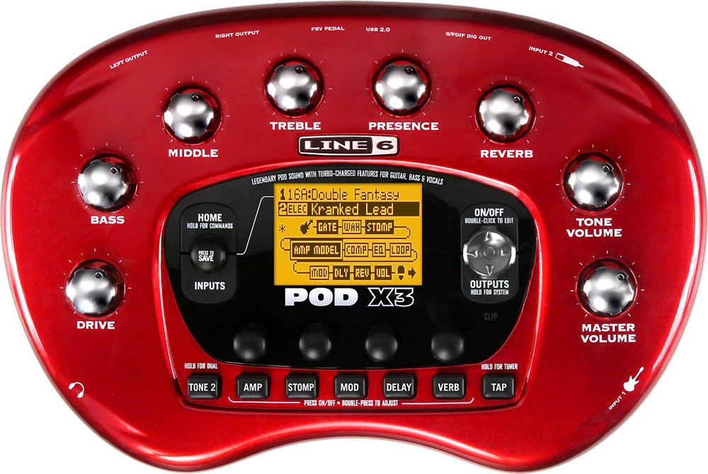Line6 X3 Bean with foot controller FBV express USED : Amazon.in