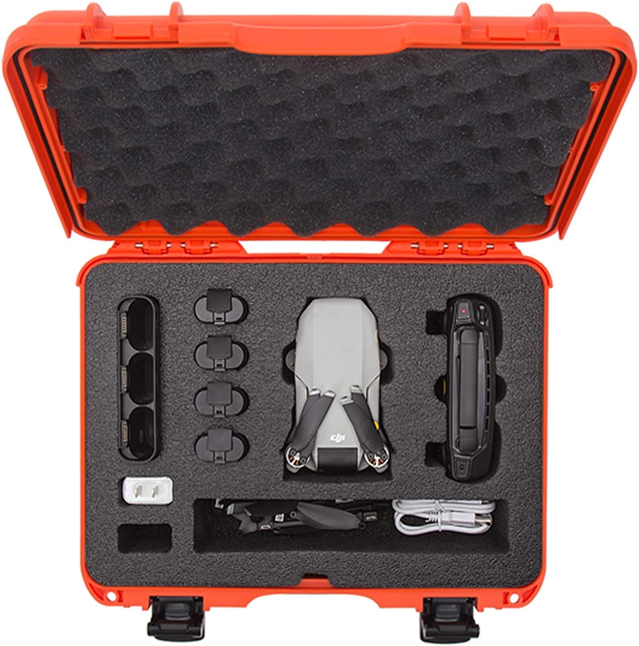 Uр Tо 50% оƒƒ Nanuk 910 Waterproof Carry-on Hard Case with Foam Insert for DJI Mavic Mini Fly More - Orange
