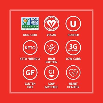 The Only Bean - Crunchy Roasted Edamame Beans (Sriracha) - Keto Snacks (3g Net) - High Protein Healthy Snacks (13g Protein) - Low Carb, Gluten-Free Snack, Vegan Keto Food - 4 oz (3 Pack)