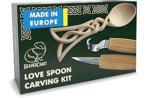BeaverCraft Spoon Carving Kit for Beginner Crafters DIY04