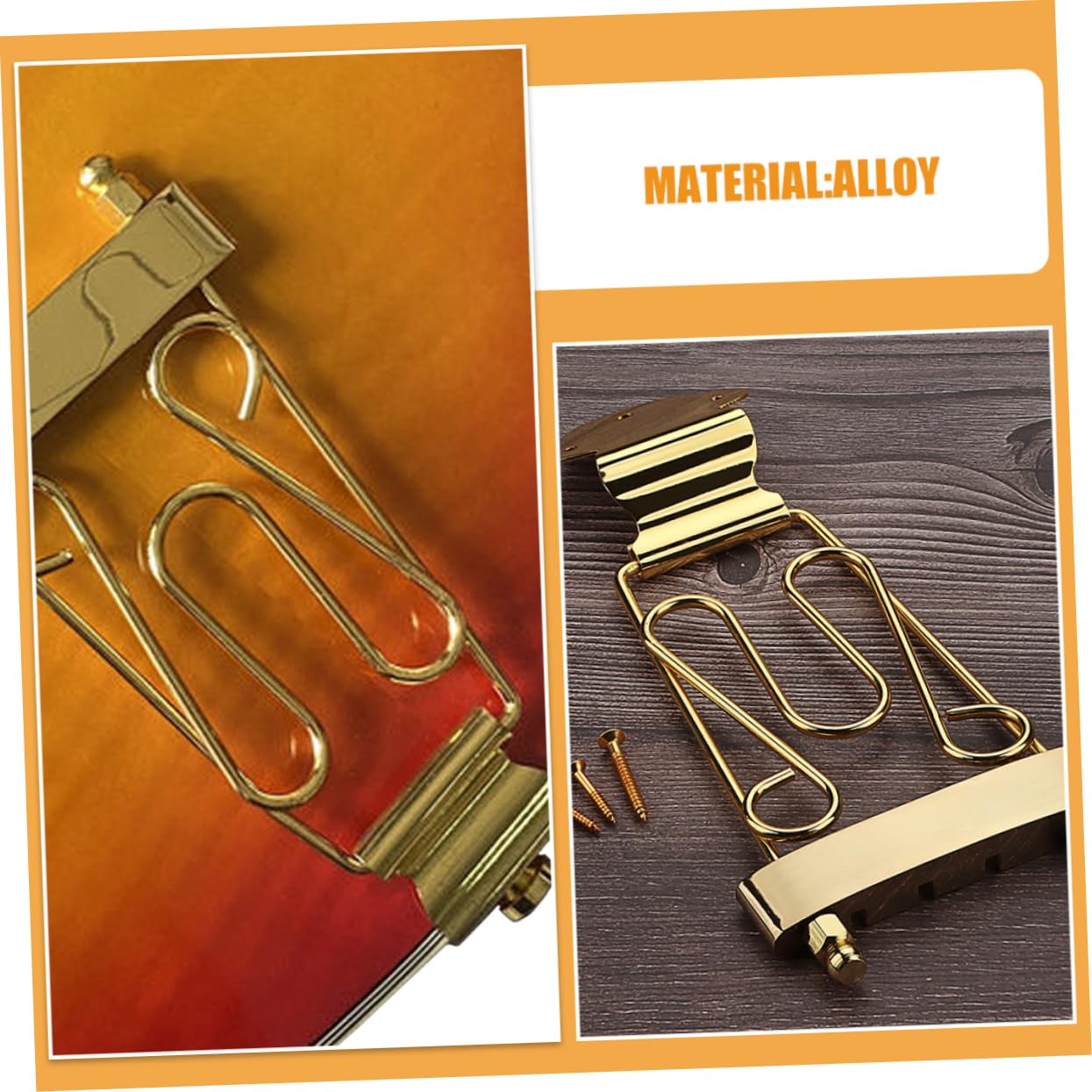 VICASKY Set di corde per chitarra in lega di bronzo per sella per chitarra migliorata