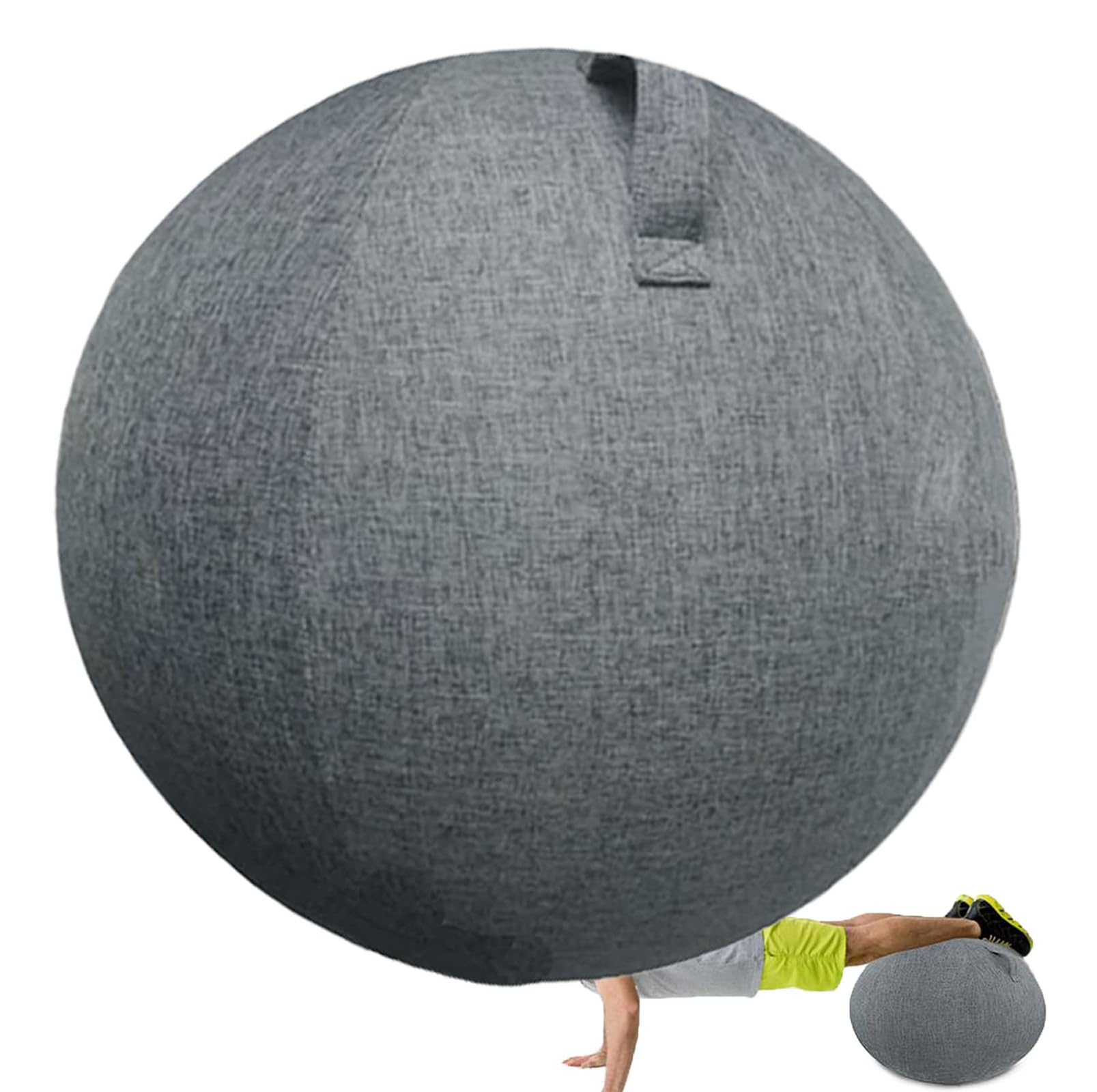 Pelota De Ejercicio Antiexplosión Pelota para Sentarse Autónoma De Primera Calidad con Asa Pelota Suiza De Calidad para Gimnasio para Fitness, Embarazo Y Parto