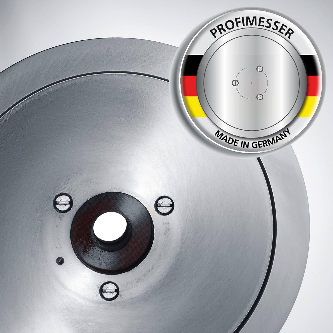 GRAEF Allesschneider MASTER M80 silber, glattes Edelstahlmesser Ø 170 mm, neigbar bis 30°, Dauerfunktion, stufenloser Schnittstärkeneinstellung, Vollmetallgehäuse, Glasbodenplatte, einfache Reinigung