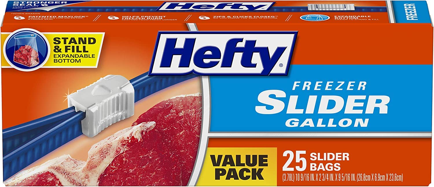 シャクリー  フィジーク2袋 Amazon.com: Hefty Variety Pack Storage Bags (2 Count Variety