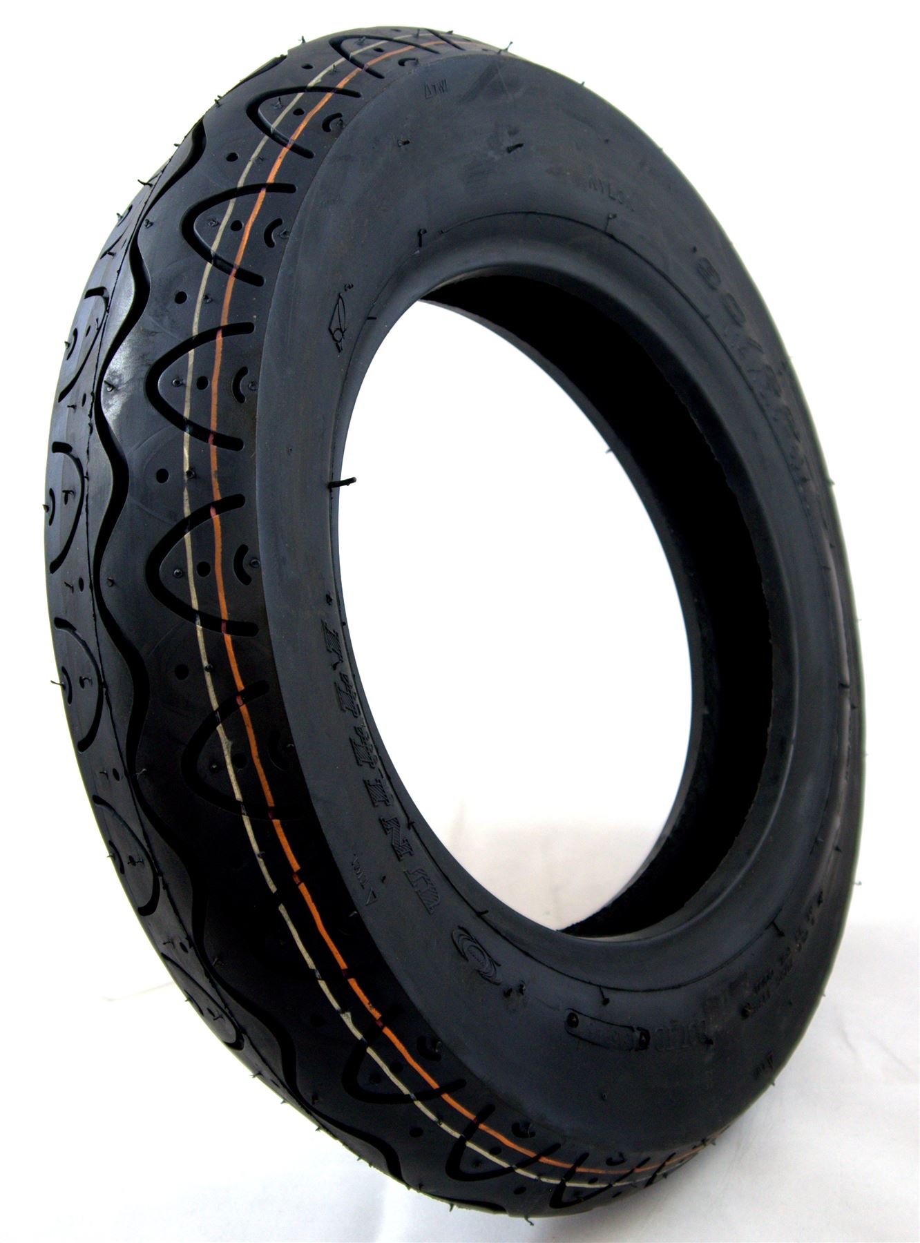 90/80-8 Black Mobility Scooter Tyre fits Drive Royale 4 Front Wheel by Unilli