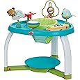 Poit 5-in-1 Activity Center, Tummy Time, Activity Center, Baby Balance Board, Toddler Activity Table, Table and Chair, Activity Center for Baby with 360° Rotating Seat, 3 Adjustable Height. 4M+