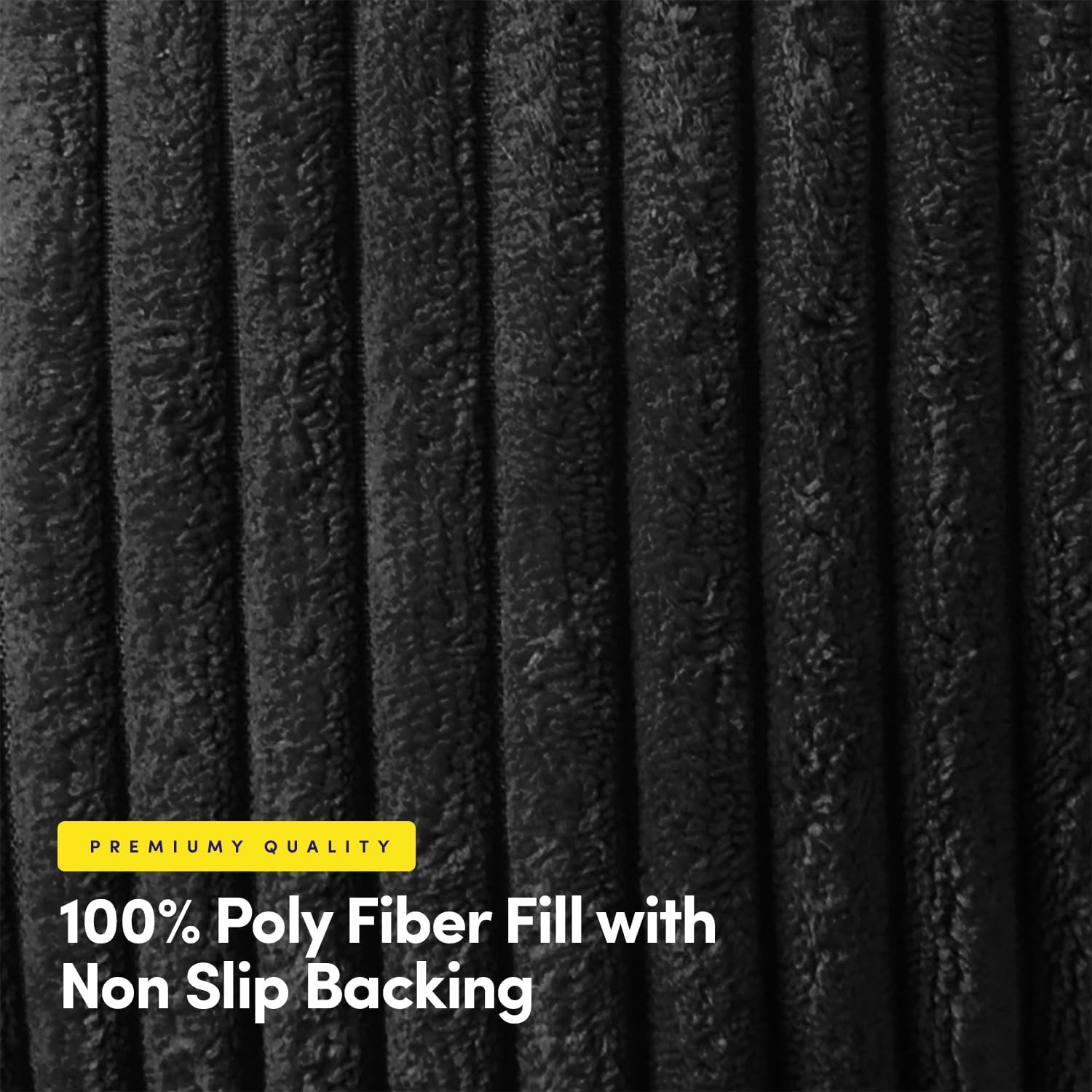 Rocking Chair Cushion Premium Pads Non Skid Slip Backed Set of Upper and Lower with Ties