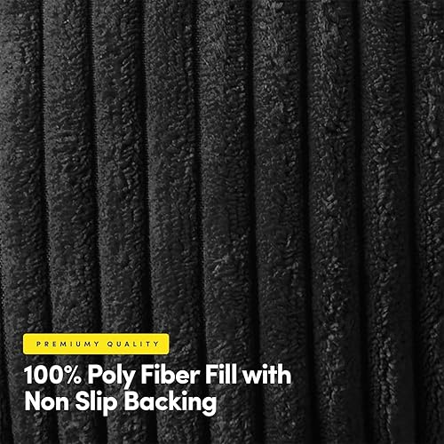 Vista 85 de Sweet Home Collection - Juego de cojines para silla mecedora (antideslizante, parte superior e inferior con lazos)