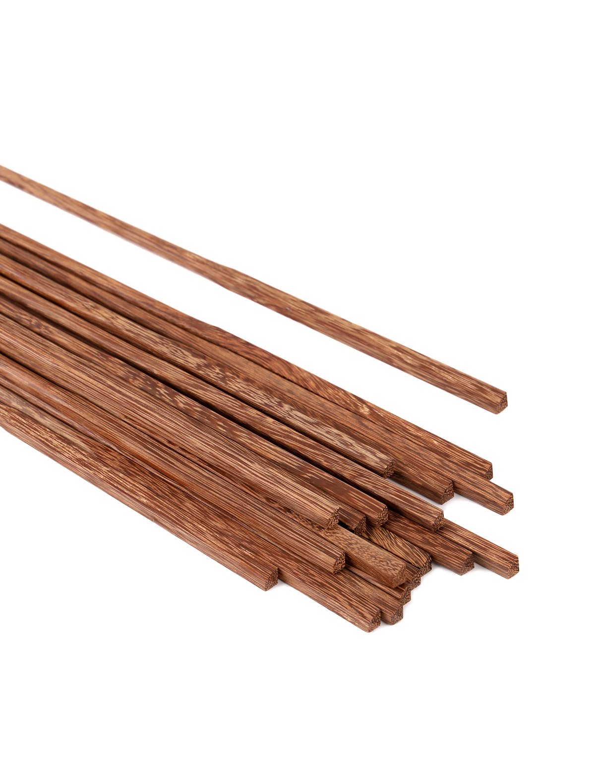 chiński heban organiczne naturalne drewno pałeczki 10 par zestaw bez farby wosk drewniana poślizg przez drobne towary wielokrotnego użytku nadaje się do mycia w zmywarce do naczyń khaki